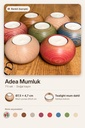 Adea Mumluk Renkli - üstten